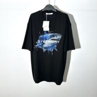 ジバンシィ GIVENCHY限定 コピー 半袖 Tシャツ コットン ブラック 柔らかい 花柄