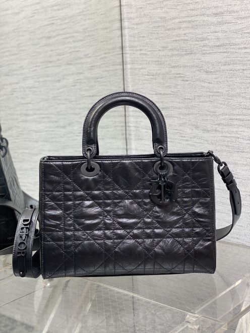 ディオール バッグＮ級品 持ちバッグ 斜め掛け 牛革 レザー ファッション 人気商品 優雅 レディース ブラック