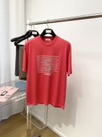 chanel t シャツ 値段Ｎ級品 純綿 トップス ゆったり 短袖 プリント シンプル ファッション レッド