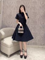 ディオール トートコピー レディース ワンピース スカート 可愛い 薄い 夏服 大人気 シンプル ブラック