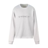 ジバンシィ 定番人気物 コピー 長袖 Tシャツ コットン ホワイト 柔らかい 花柄