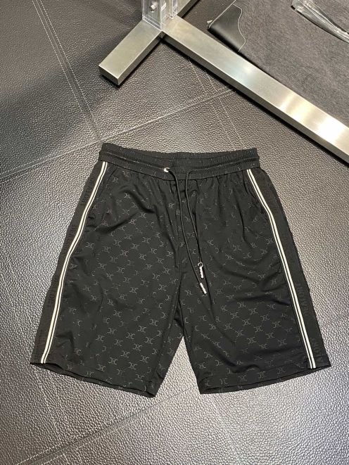 セリーヌ パンツ サイズ激安通販 純綿 ショットパンツ 柔らかい シンプル ズボン 品質保証 ブラック