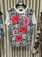お買い得大人気 chanel 新作 t シャツコピー 半袖 トップス  純綿 柔らかい カラフル ファッション 人気 ブラック