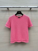 NEW夏の chanel t シャツ レディース偽物 純綿 春夏新品 半袖 トップス 高品質 シンプル ローズレッド