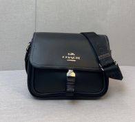 春夏数量限定 コーチバッグ イメージＮ級品 斜め掛けバッグ レザー 牛革 男女兼用 カジュアル レディース ブラック