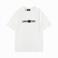 爆買い品質保証 fendi t シャツ アウトレットコピー 純綿 柔らかい カジュアル トップス シンプル ホワイト