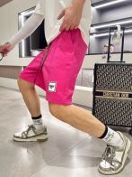 爽やか！フェンディウエストポーチ激安通販 ショットパンツ 柔らかい カジュアルズボン 純綿 ファッション シンプル ローズレッド