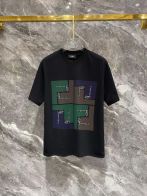 激安大特価最新作の fendi ティー シャツスーパーコピー トップス 純綿 プリント 短袖 ファッション ブラック