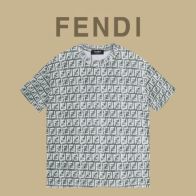 お買い得豊富な fendi t シャツ レディーススーパーコピー トップス 純綿 半袖 柔らかい 花柄 男女兼用 シンプル グリーン