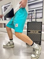 爽やか！フェンディ ウェアスーパーコピー ショットパンツ 柔らかい カジュアルズボン 純綿 ファッション シンプル ブルー