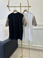今季セール限定品 バーバリー ティー シャツ メンズ激安通販 純綿 トップス 半袖 シンプル 夏服 2色可選