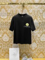 シャネル t シャツ偽物 カジュアル 半袖 純綿 トップス 丸首 柔らかい ロゴプリント 人気販売 シンプル ブラック