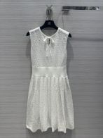 chanel スカート激安通販 カジュアル ワンピース 春夏新品 シンプル 無袖 品質保証 レディース ホワイト
