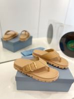 プラダシューズメンズコピー スリッパ サンダル レディース 夏シューズ 快適 歩きやすい 爽やか シンプル 海水浴 ブラウン