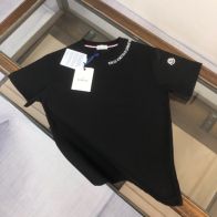 HOT 2024夏の定番 モンクレールtシャツコーデコピー 純綿 トップス シンプル 半袖 通気性いい 柔らかい ブラック