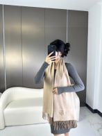 ロエベスカーフスーパーコピー 優雅 暖かい シンプル ファッション 柔らかい カップル ウール ブラウン