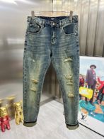 フェンディ リボンコピー デニム素材 ズボン パンツ シンプル 最新品 ファッション感 グレイ