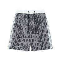フェンディ ショートパンツ偽物 ドライな肌触り 期間限定品 純綿 ズボン ショットパンツ メンズ 花柄 ホワイト