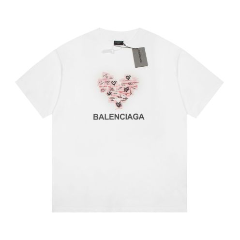 今季流行り定番 高品質バレンシアガ tシャツ サイズ感n級品 柔らかいコットン生地 モード感