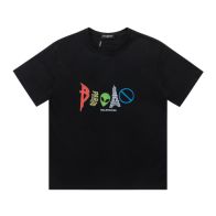 【今期の売れ筋アイテム】バレンシアガのtシャツ偽物 ブランドロゴ ゆるやかなシルエット