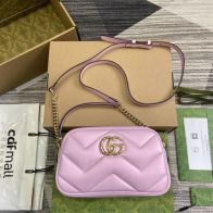 【先行予約】激安一番安いレディース グッチカバンコピー447632 Marmontシリーズ GGメタルバックル
