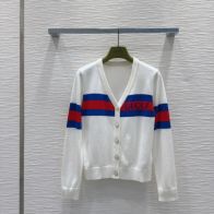 グッチ ダサセーターコピー ニット トップス ウール 柔らかい 優雅 編み アウター ホワイト
