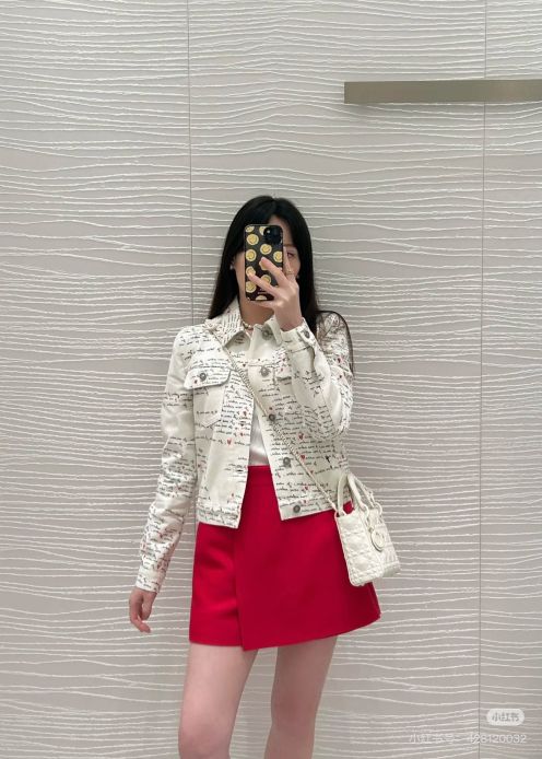 ジャケット diorスーパーコピー アウター トップス 品質保証 日常 デニム ホワイト