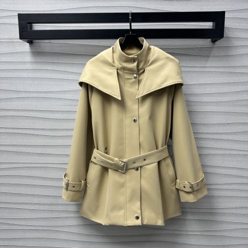 人気新作アイテム ディオールの服偽物 トップス アウター 保温 防風 コート ジャケット ブラウン