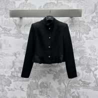 激安レディジャケット ディオールの服Ｎ級品 トップス アウター プリント 優雅 柔軟 ショット ブラック