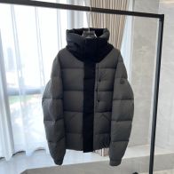 超激得価格 モンクレール コンパクトダウンコピー 上質 トップス ダウンジャケット 暖かい グレイ