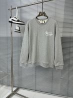 グッチパーカー偽物 シンプル ロゴプリント トップス 純綿 上質 まるくび 柔軟 グレイ
