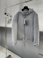 fendi アウターコピー ジャケット 両面兼用 トップス 保温 暖かい フード付き シンプル グレイ