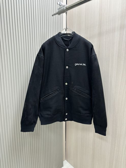 人気定番 テディジャケット とはコピー トップス アウター 暖かい カジュアル 野球服 ブラック