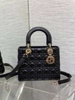 人気新作 dior バックコピー ハンドバッグ 斜め掛けバッグ 本革 レザー 柔らかい シンプル 優雅レディ ブラック