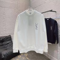 超激得価格 サンローラン レオパード偽物  純綿 トップス 上質 プリント 柔軟 男女兼用 ホワイト