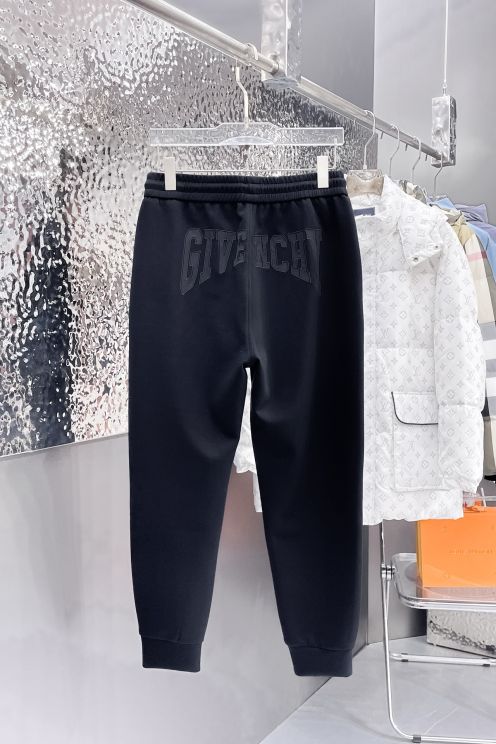 人気販売 ジバンシィ パンツ メンズ偽物 カジュアルズボン 純綿 ランニング 運動 ランニング ブラック