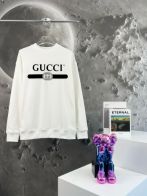 人気品 グッチパーカー 白スーパーコピー ロゴプリント 秋新作 シンプル 純綿 ほあうぃと