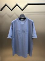 ストーン アイランド ロング t シャツ偽物 トップス 半袖 Dior & Stone Islandコラボ 純綿 ブルー