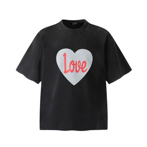 セントマイケル 服偽物 綿 トップス 半袖 Ｔシャツ VT9145 プリント 高級感たっぷり ブラック