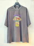 セイントマイケル ロンtコピー SM*Takashi Murakamiコラボ トップス 半袖 Ｔシャツ 77458CH 純綿 グレイ