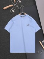 arc teryx ロン tスーパーコピー 抗菌防臭 トップス 純綿 シンプル 短袖 柔らかい 男女兼用 ブルー