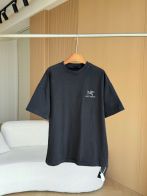 アークテリクス ウール t シャツ偽物 トップス 純綿 シンプル 短袖 柔らかい ロゴ刺繍 ブラック