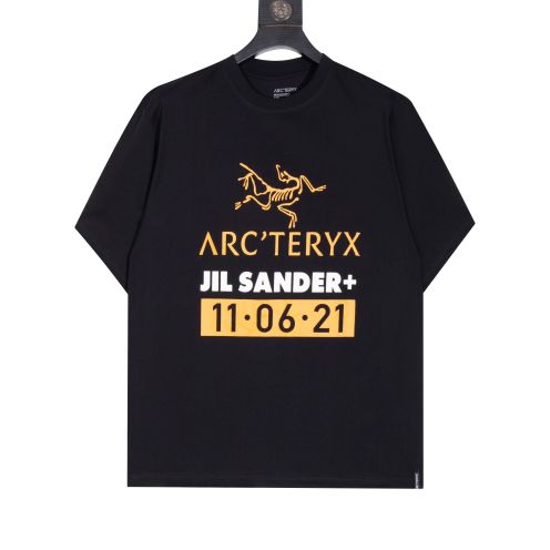 人気流行品 アークテリクス t シャツ 速 乾コピー シンプル カップル 半袖 純綿 トップス プリント ブラック