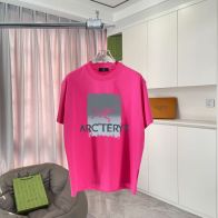 超激得価格arc teryx スプリット t シャツスーパーコピー 短袖 純綿 トップス プリント 男女兼用 ローズレッド
