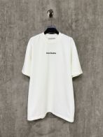アクネストゥディオズ tシャツスーパーコピー 純綿 トップス 短袖 プリント 通気性いい ホワイト