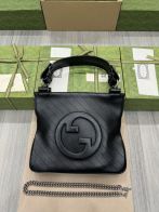 最新到着‼ gucci バックコピー 斜め掛けバッグ 牛革 レザー ハンドバッグ 751518 ブラック