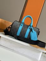 華やかな雰囲気 ルイヴィトンバッグ新作コピー 牛革 レザー ハンドバッグ 旅行バッグ M11645 ブルーバンド