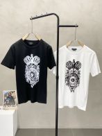 ヴェルサーチェ tシャツ メンズ偽物 トップス 綿100% 半袖Ｔシャツ ゆったり プリント  多色可選