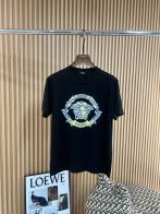 ヴェルサーチェ tシャツ激安通販 トップス 綿100% 半袖 プリント 夏服 ファッション感 ブラック