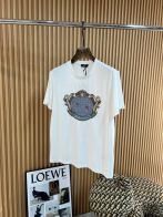 特別価格アイテム ヴェルサーチtシャツコピー トップス 綿100% 半袖 プリント ホワイト